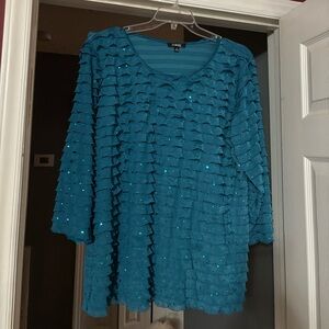 Plus Sized Dressy Blouse